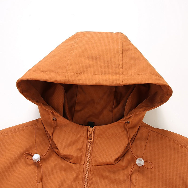 Herren Leichte Windbreaker-Jacke Drune