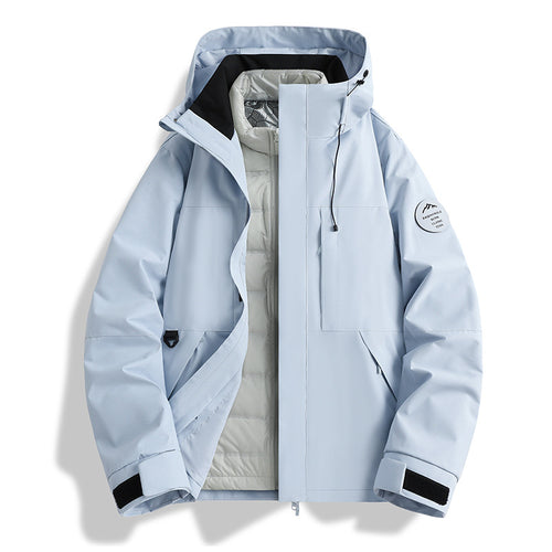 Damen Wasserdichte und isolierte Outdoor-Jacke Drune