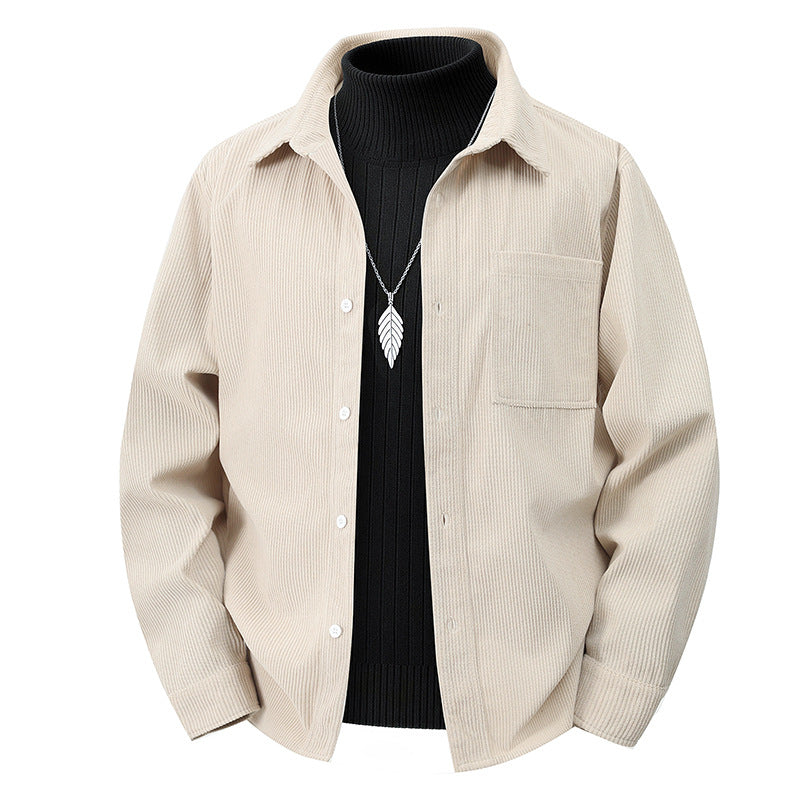 Herren Cordjacke mit Brusttasche Drune