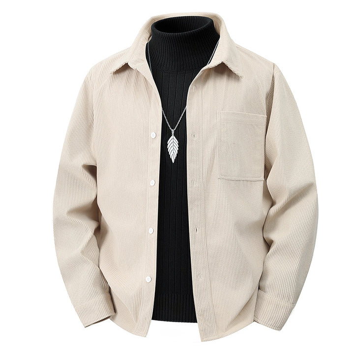 Herren Cordjacke mit Brusttasche Drune
