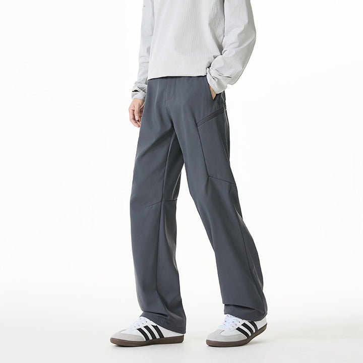 Herren Funktionale Cargo-Hose mit elastischem Bund und verstellbarem Saum Drune