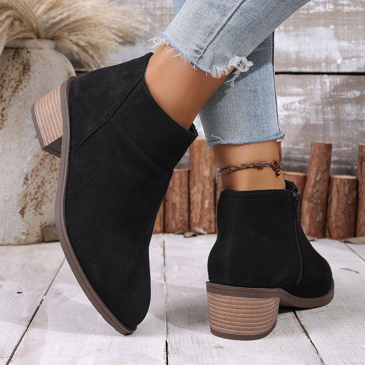 Damen Elegante und komfortable Stiefeletten Drune