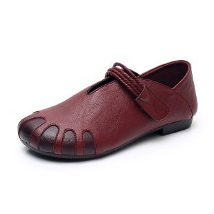 Damen Orthopädische Lederschuhe Drune