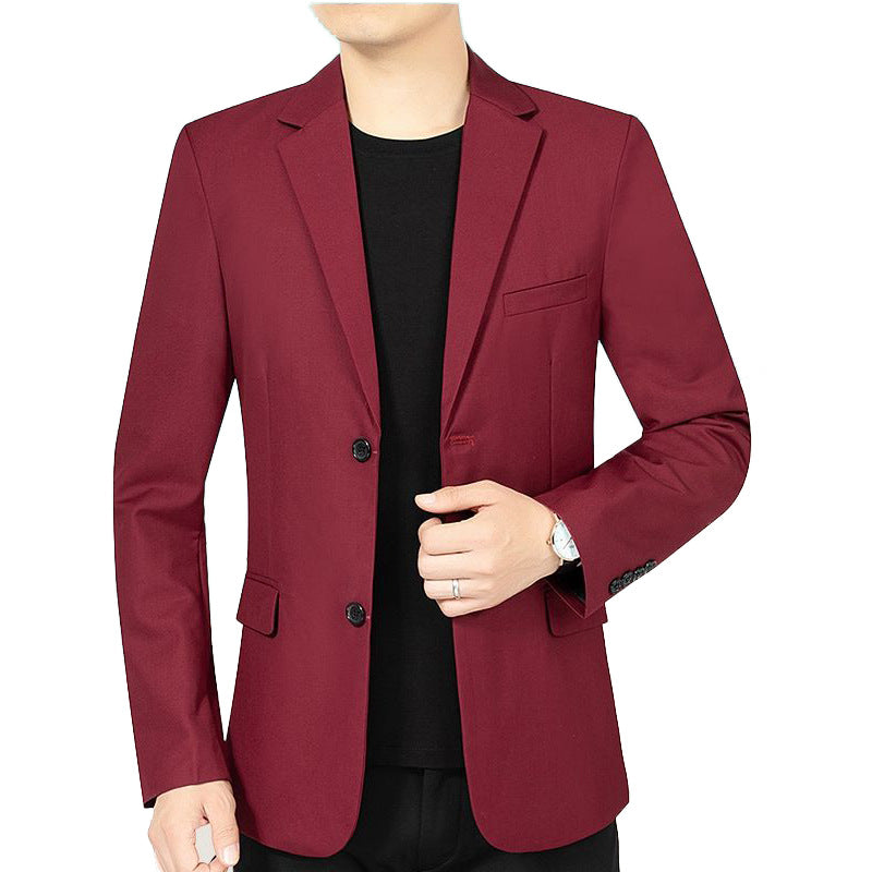 Herren Glencheck-Sakko Slim Fit aus Wollmischung mit dezentem Overcheck Drune