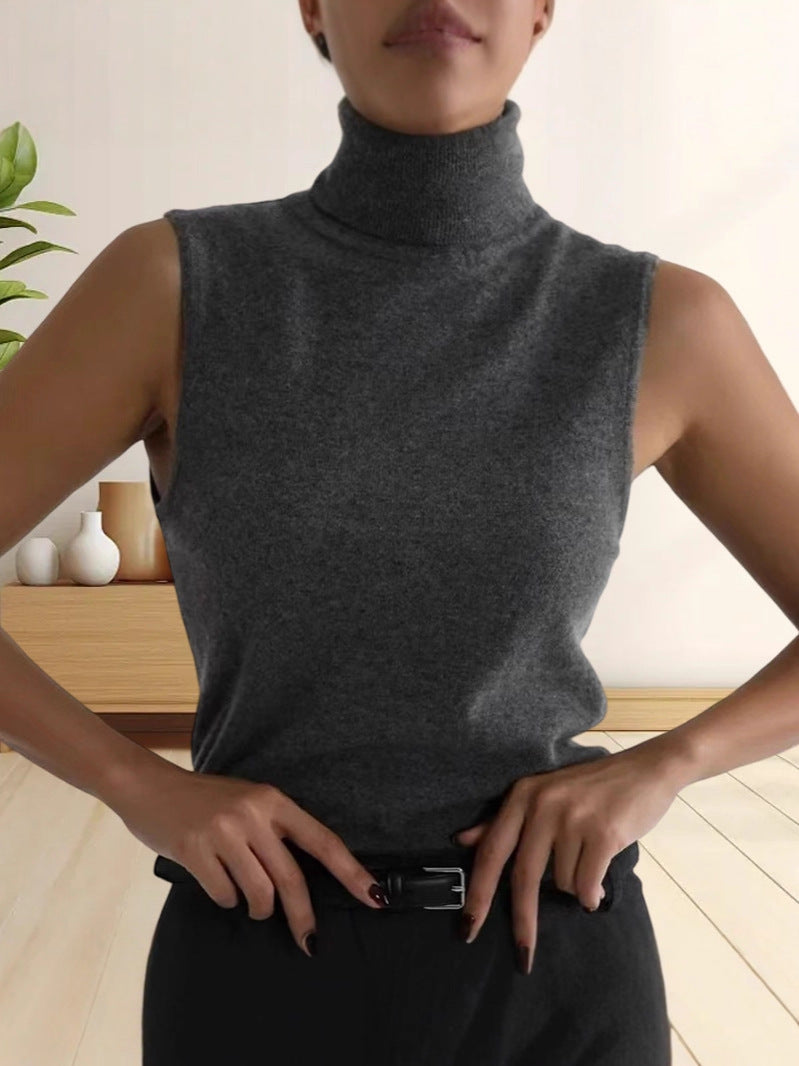 Damen Strickoberteil mit eleganter Knopfleiste und modernen Details Drune