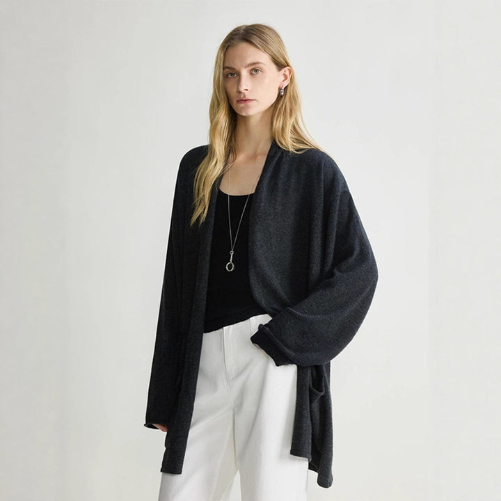 Damen Kuscheliger Strickmantel Drune