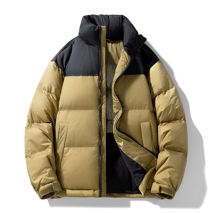 Herren Steppjacke mit hohem Stehkragen und Thermofutter Drune