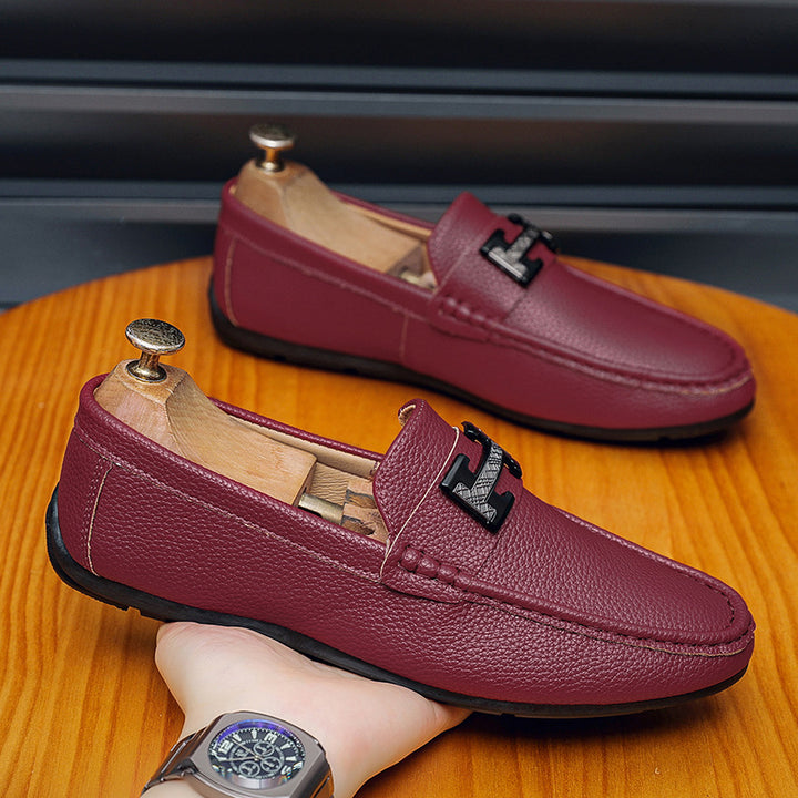 Herren Elegante Mokassin Schuhe Drune
