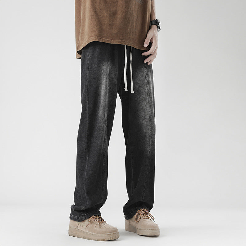 Herren Bequeme Baggy-Jeans Drune