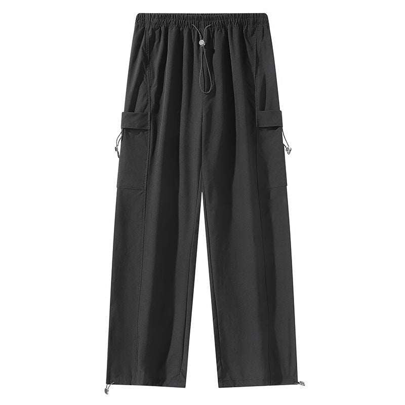 Herren Bequeme Cargo-Hose mit verstellbarem Bund Drune