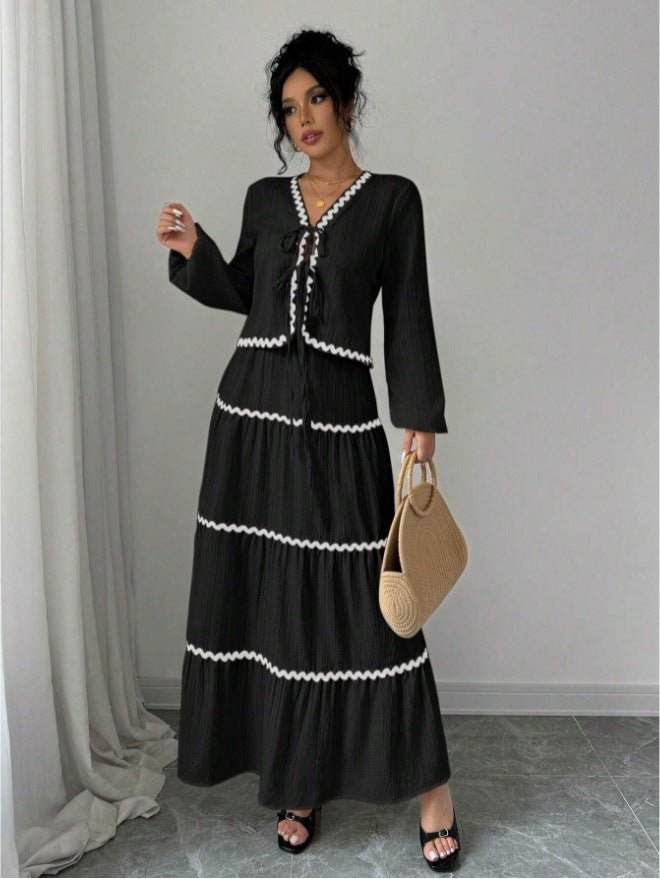 Damen Maxikleid Drune