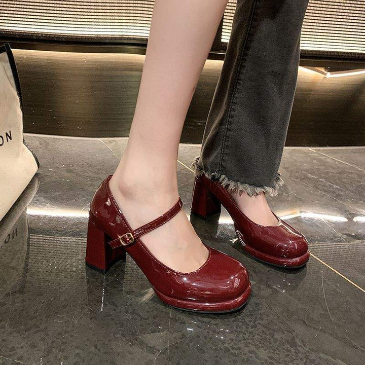 Drune | Stilvolle Wasserdichte Mary Jane Pumps