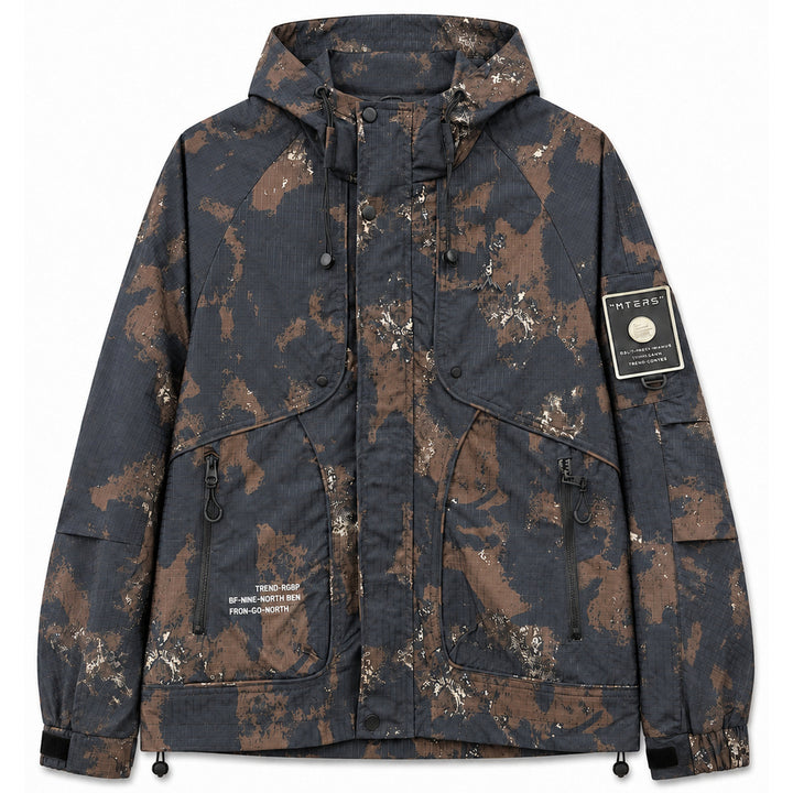 Herren Funktionale Camouflagejacke Drune