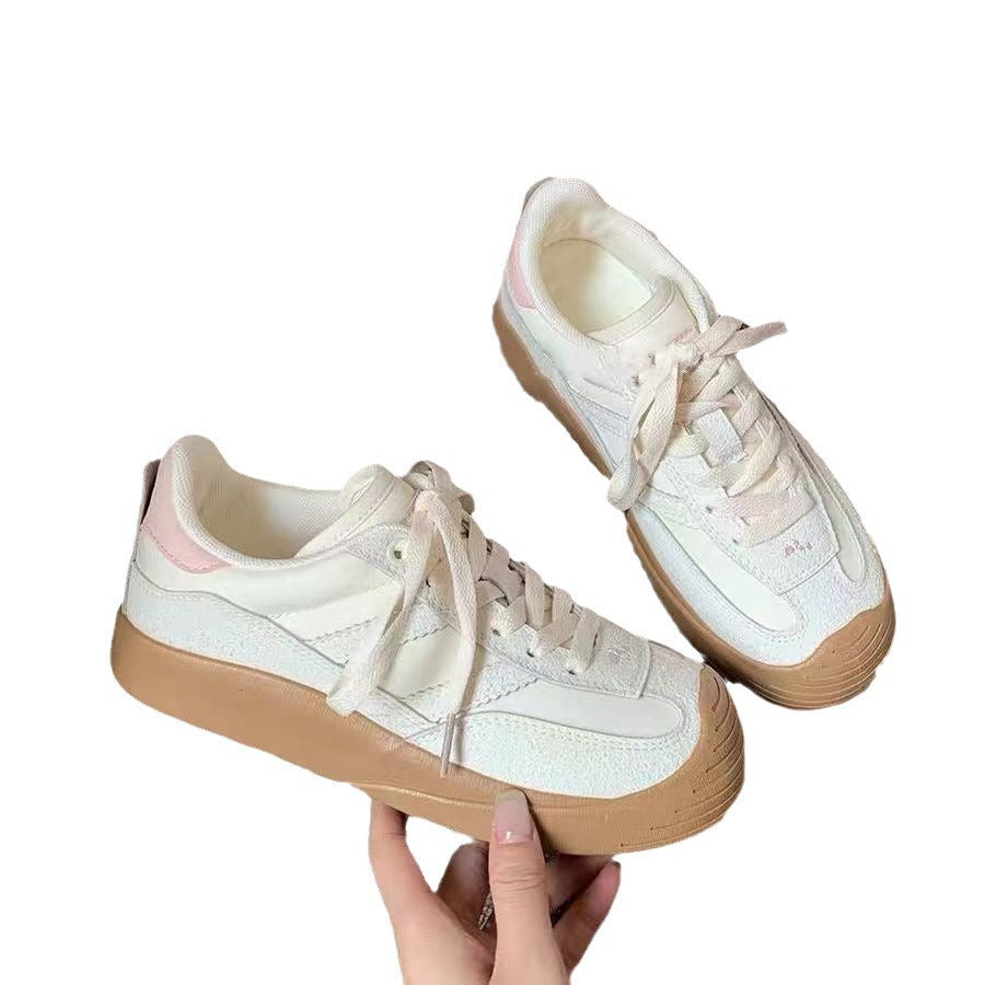 Damen Komfortable Sneaker mit atmungsaktiver Oberflächenstruktur und dämpfender Sohle Drune