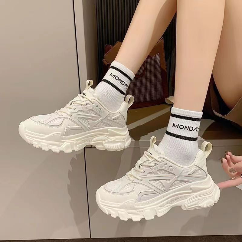 Damen Komfortable Sneaker mit rutschfester Gummisohle und atmungsaktivem Obermaterial Drune