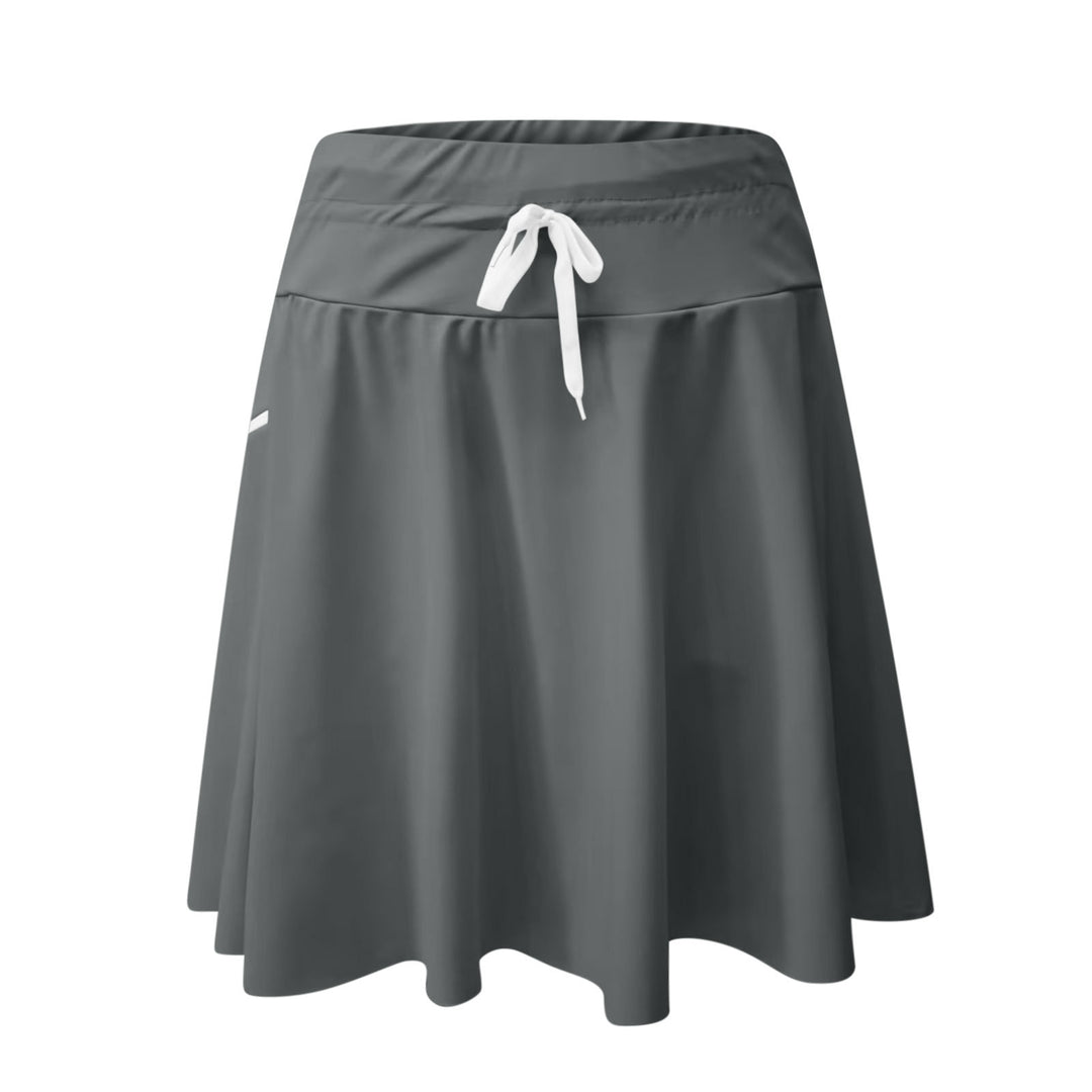 Damen Sportlicher Rock mit verstellbarem Bund Drune