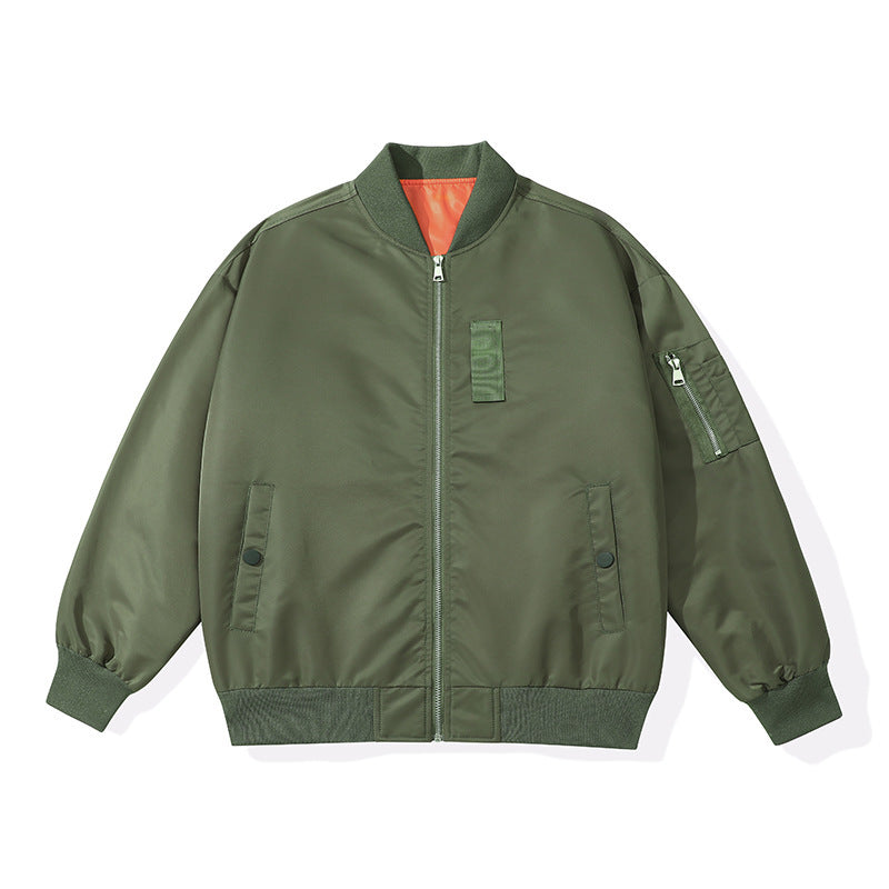 Herren Leichte Flieger-Bomberjacke mit wasserabweisender Shell und Kontrastfutter Drune