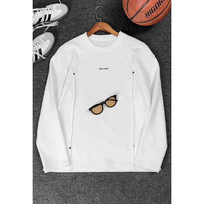 Herren Sportlicher Sweatshirt mit Raglanärmeln Drune
