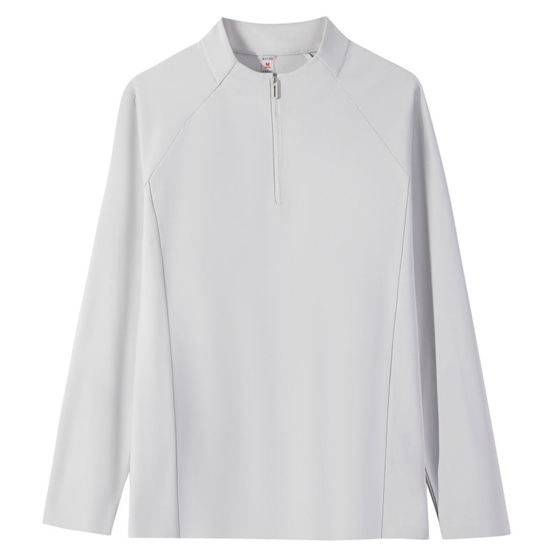 Damen Sportliches Langarmshirt mit Reißverschluss Drune