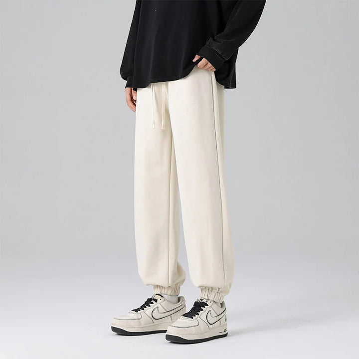 Herren Bequeme Fleece Jogginghose Drune
