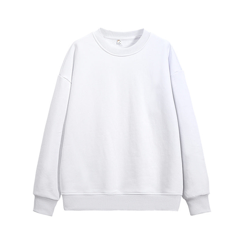 Unisex Oversize‑Sweatshirt mit Rundhalsausschnitt, gebürstetem Innenfutter und gerippten Abschlüssen Drune