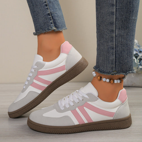 Damen Sneakers im sportlichen Design mit atmungsaktivem Obermaterial und bequemer Dämpfung Drune
