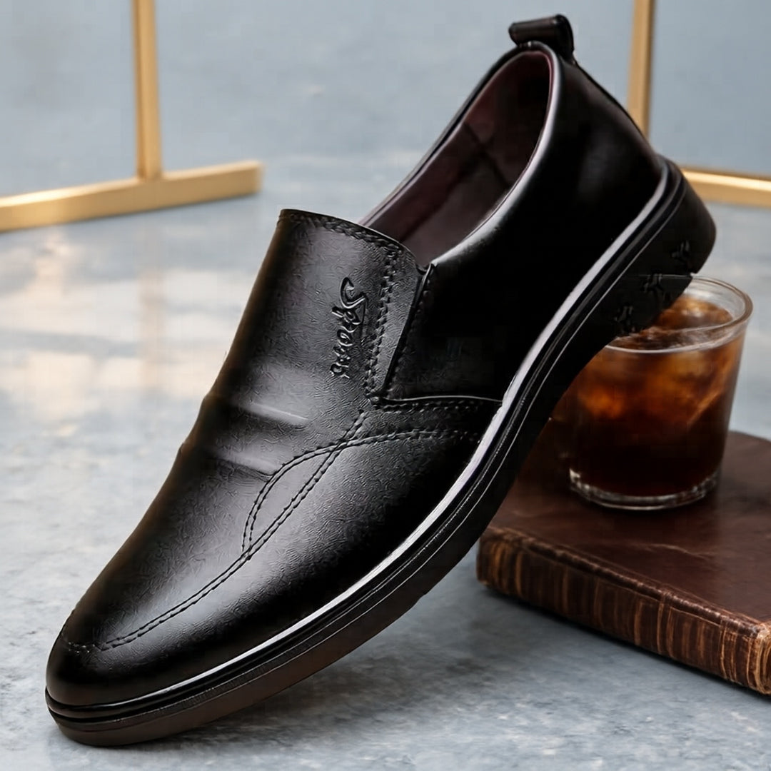 Herren Elegante und Bequeme Slip-On Lederschuhe Drune 1788175386