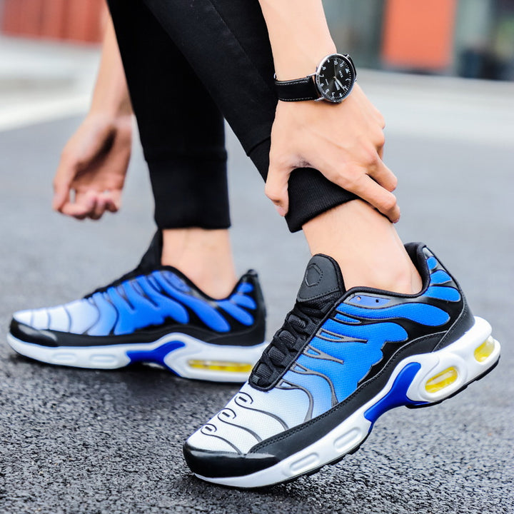 Herren Atmungsaktive Laufschuhe mit Luftkissen-Dämpfung und futuristischem Wellen-Design Drune