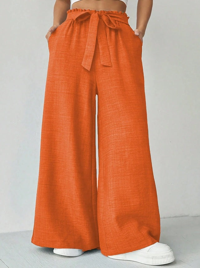 Damen Weite Hosen Drune