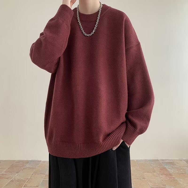 Damen Bequemer Oversize-Pullover Drune