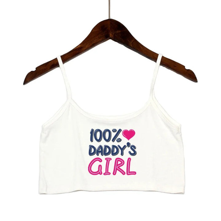 Damen modisches Crop-Top mit verzierten Trägern Drune
