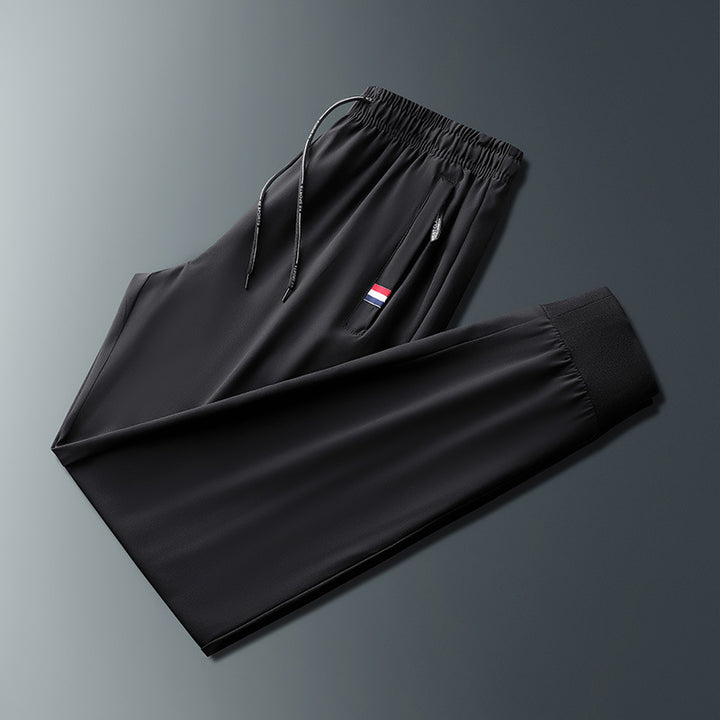Herren Sportliche Jogginghose mit elastischem Bund und Seitentaschen Drune