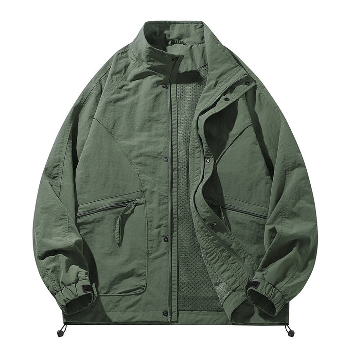 Herren Leichte Übergangsjacke mit vielseitigen Taschen Drune
