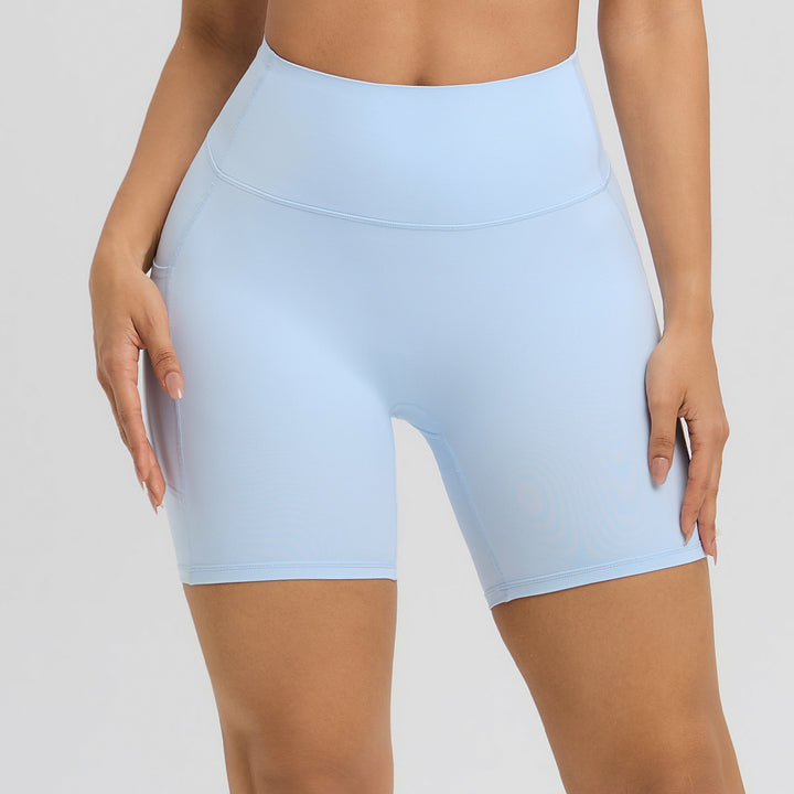 Drune | Eis Seide Yoga-Shorts für Frauen