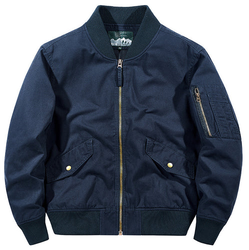 Herren Klassische Bomberjacke Drune