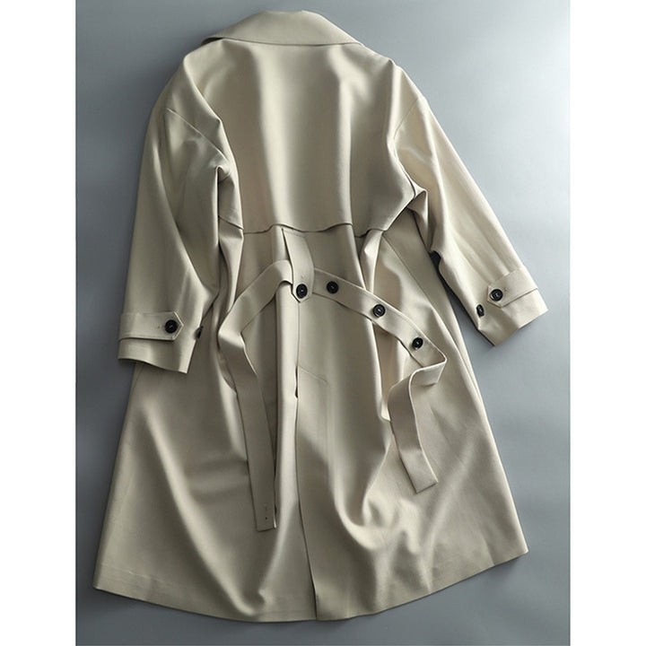 Damen Elegant geschnittener Trenchcoat Drune