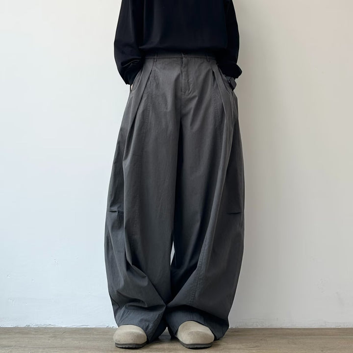 Damen Weitgeschnittene Chino-Hose Drune