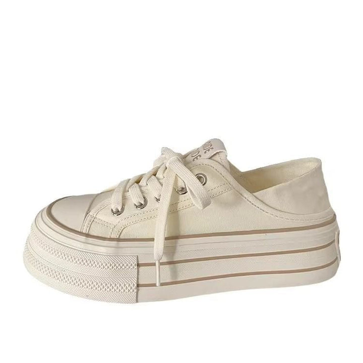 Damen Bequeme und lässige Plateau Sneakers Drune
