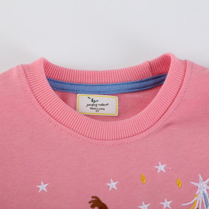 Mädchen Sweatshirt mit zauberhaftem Feen-Design Drune