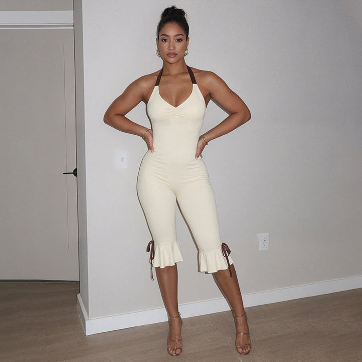 Damen stilvolle Jumpsuit Drune