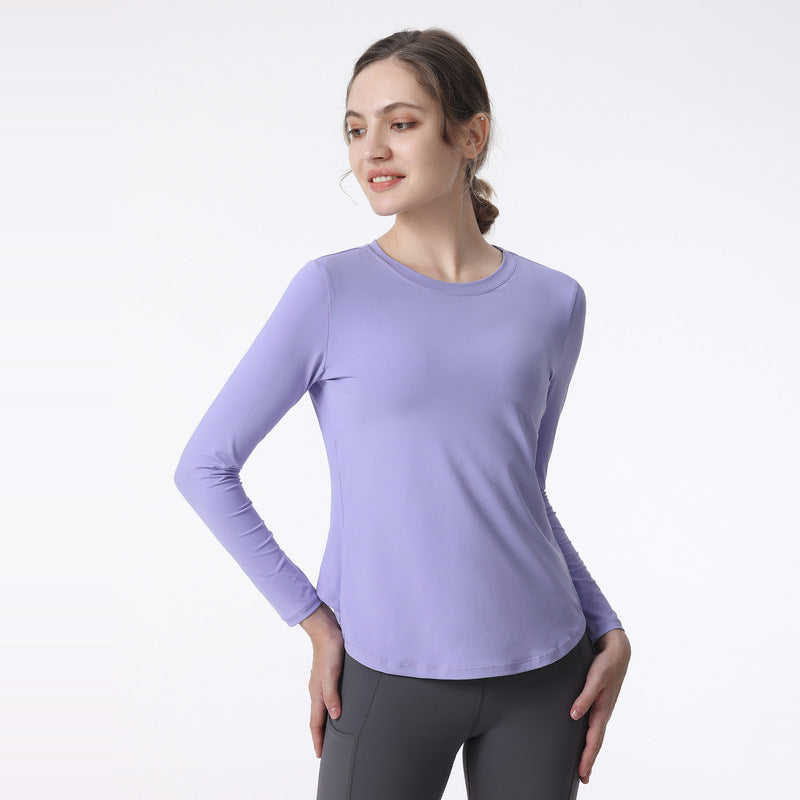 Damen Atmungsaktives Langarm-Sportshirt mit UV-Schutz und feuchtigkeitsableitender Technologie Drune