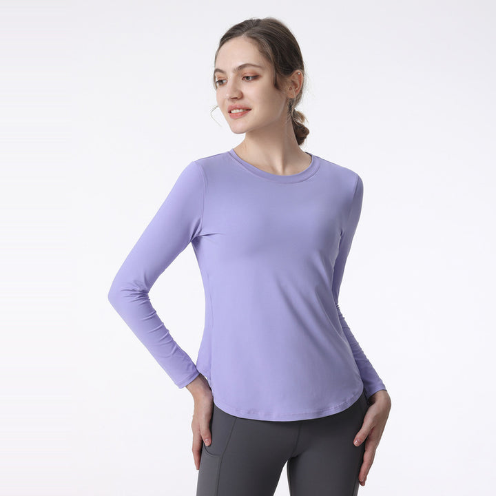 Damen Atmungsaktives Langarm-Sportshirt mit UV-Schutz und feuchtigkeitsableitender Technologie Drune