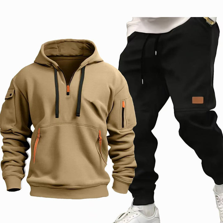 Herren Funktions-Hoodie und Jogginghose Set Drune