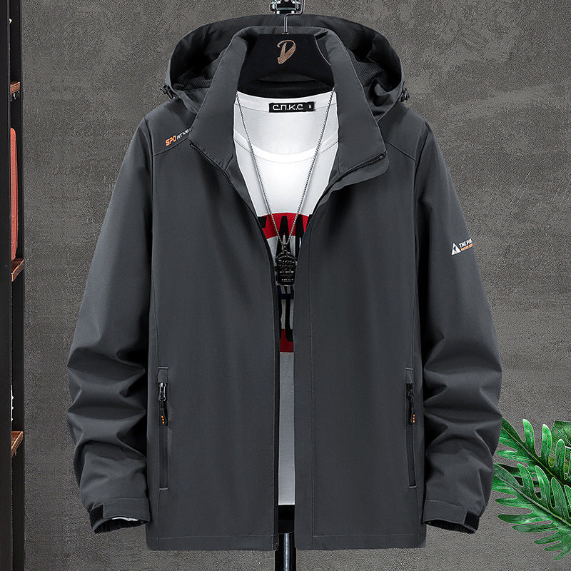 Herren Technische Waterproof Jacke Drune