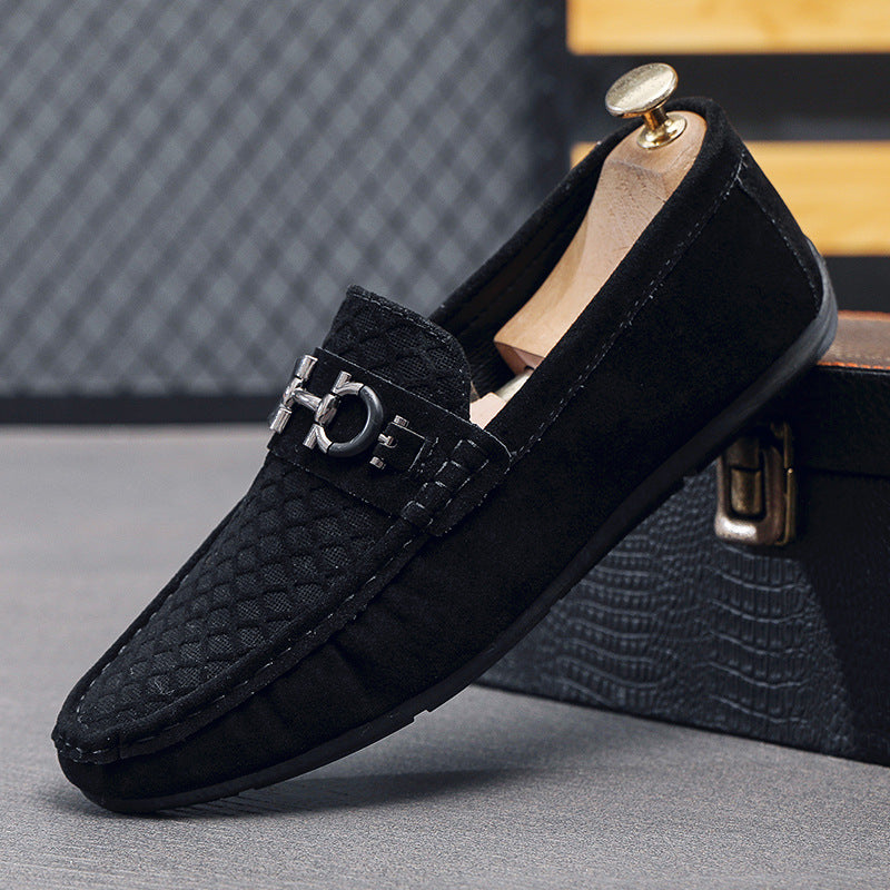 Herren Elegante Velours Mokassins Drune