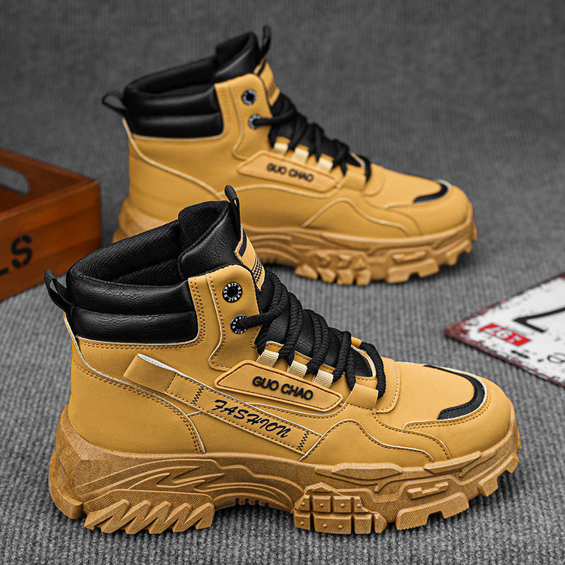 Damen Sportliche Hiking Stiefel mit rutschfester Sohle und atmungsaktivem Obermaterial Drune