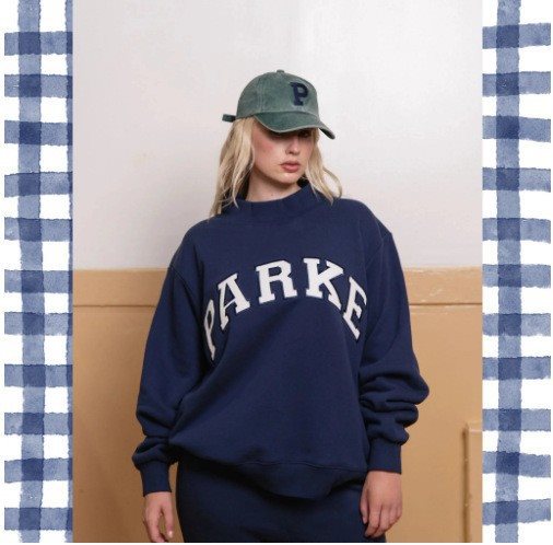 Damen Gemütliches Freizeit-Set mit Oversize kurz geschnittenem Sweatshirt und elastischen Baumwoll-Shorts Drune