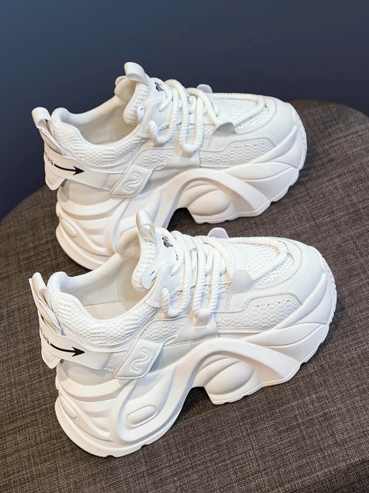 Damen Sportliche Chunky Sneakers mit rutschfester Sohle und modernem Designelement Drune