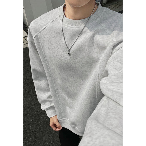 Herren Modischer Sweatshirt mit Raglanärmeln Drune
