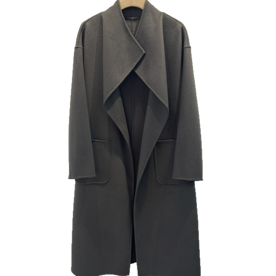 Damen Moderne Gemütliche Schalkragenjacke Drune
